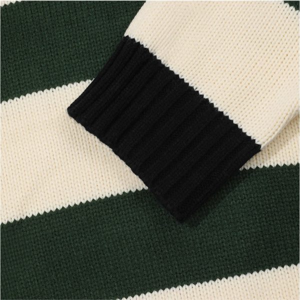 AubeA Rugby Knit (2 colors)：圖片 6