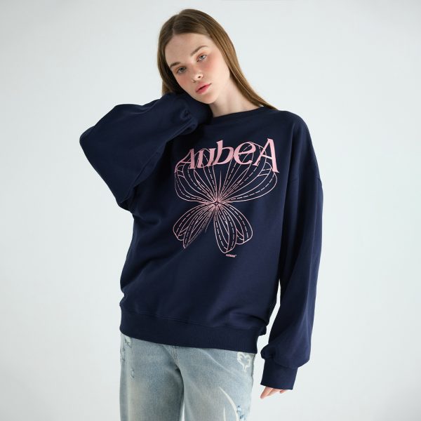 AubeA Star Ribbon Sweatshirt (4 colors)：圖片 10