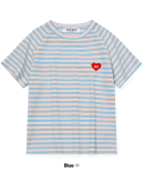 AUBEA STRIPE HEART TENSION T  (BLUE)