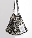 VETEZE CODUROY PATTERN ECO BAG (ZEBRA)